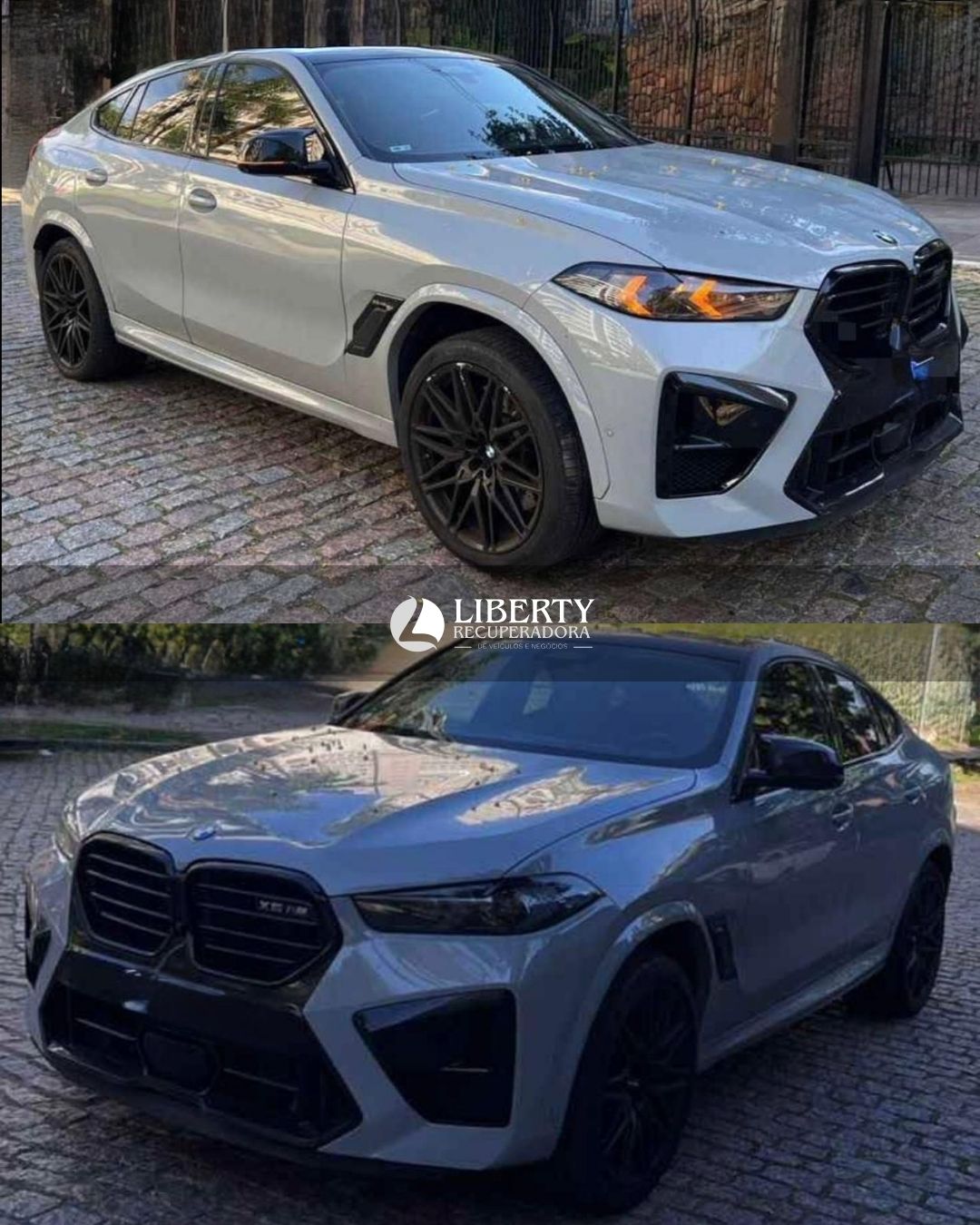 BMW X6 M COMPETITION Bi Turbo 2024 Cinza, Gasol, Teto 32.400km $ 684.500 (1)