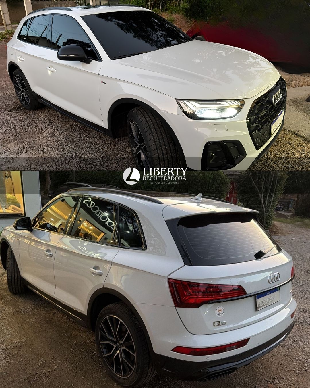 Audi Q5 SLINE 2.0 TFSI 2021 teto Panorâmico, Gasolina, aut, 83.000km - $ 107.000