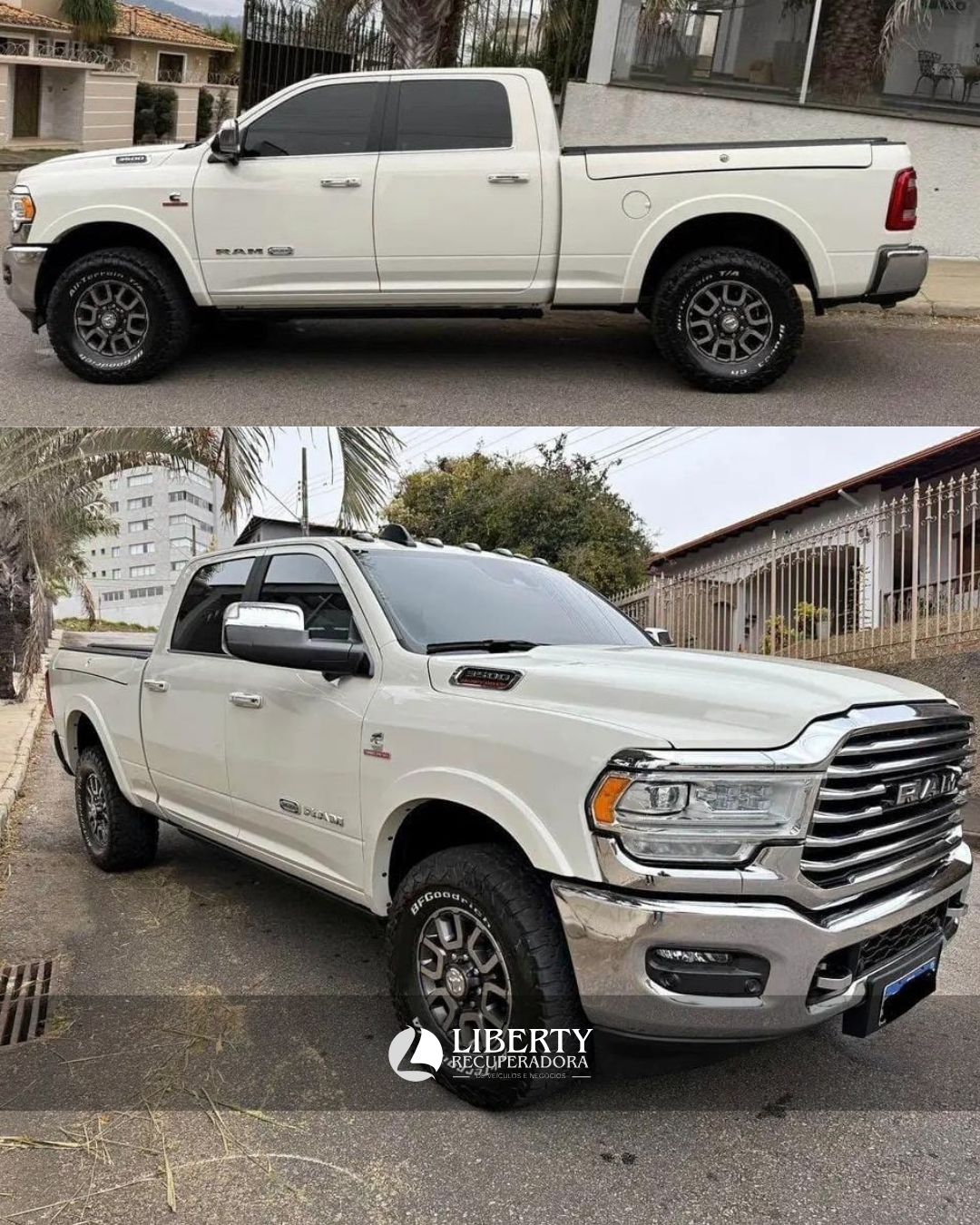 RAM 3500 LARAMIE 6.7 TB CD 4x4 Diesel 2022 - $ 258.000 - Branca 