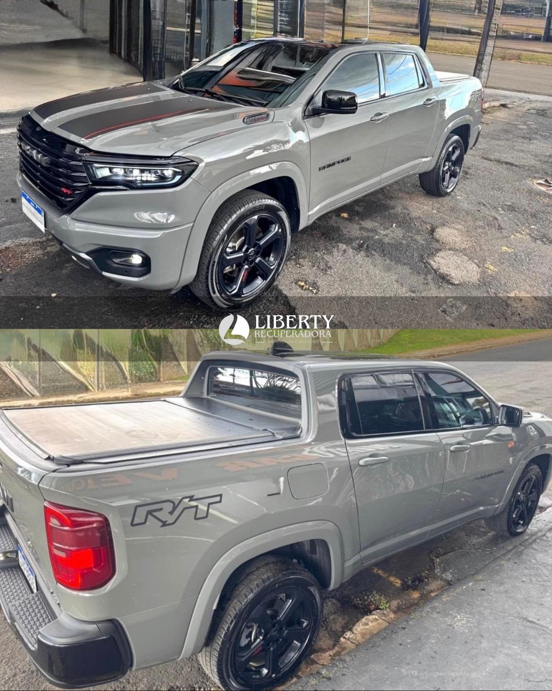 RAM RAMPAGE RT 2024 Cinza Gas Aut 30.000km $ 138.6000